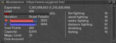 Signature for player Abomasnow