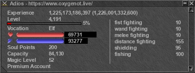 Signature for player Adios