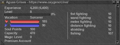 Signature for player Aguas Grises