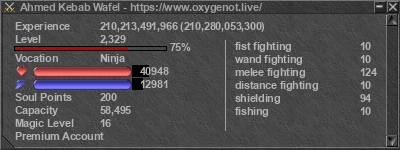 Signature for player Ahmed Kebab Wafel