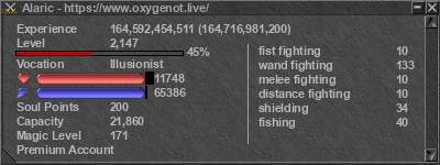 Signature for player Alaric