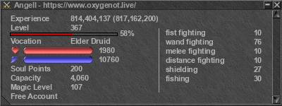 Signature for player Angell