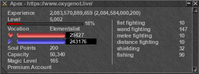 Signature for player Apex