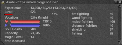 Signature for player Asahi