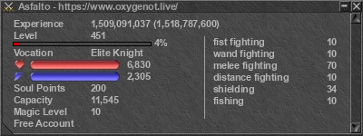 Signature for player Asfalto