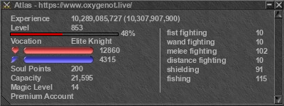 Signature for player Atlas