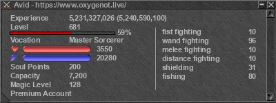 Signature for player Avid