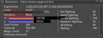 Signature for player Barbarian