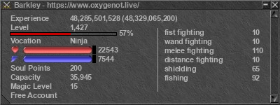 Signature for player Barkley