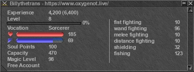 Signature for player Billythetrans