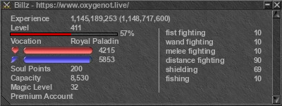 Signature for player Billz