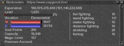 Signature for player Bimbouken