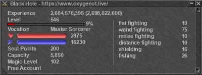 Signature for player Black Hole