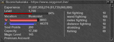 Signature for player Boomchakalaka