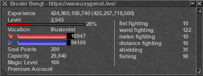 Signature for player Broder Bengt