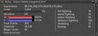 Signature for player Bubz