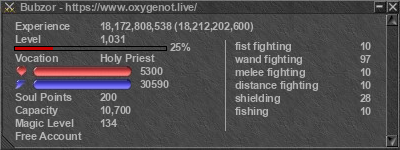 Signature for player Bubzor