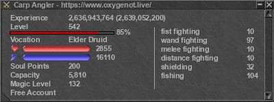 Signature for player Carp Angler