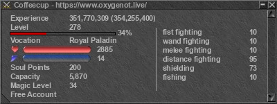 Signature for player Coffeecup