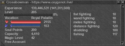 Signature for player Crossbowman