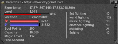 Signature for player Darambler