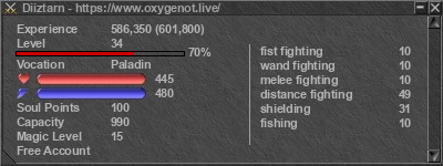 Signature for player Diiztarn