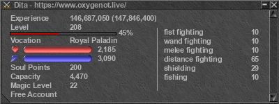 Signature for player Dita