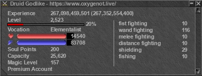 Signature for player Druid Godlike