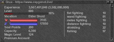 Signature for player Drux