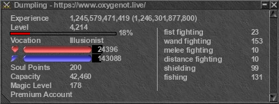 Signature for player Dumpling