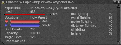 Signature for player Dynamit W Lapie