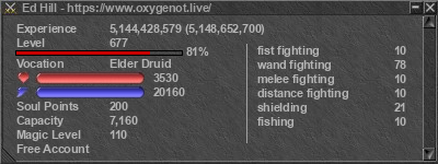 Signature for player Ed Hill