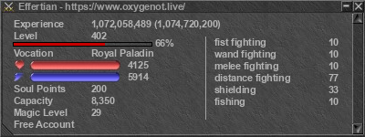 Signature for player Effertian