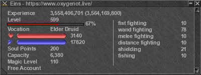 Signature for player Eins