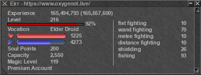 Signature for player Eirr