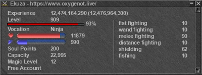 Signature for player Ekuza