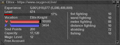 Signature for player Elitex