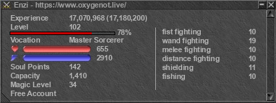 Signature for player Enzi