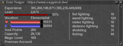 Signature for player Eren Yeager