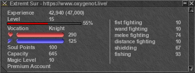 Signature for player Extremt Sur