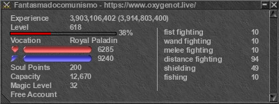 Signature for player Fantasmadocomunismo