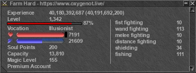 Signature for player Farm Hard