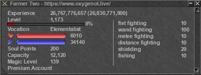 Signature for player Farmer Two