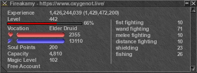 Signature for player Fireakamy