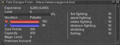 Signature for player Fish Escape From