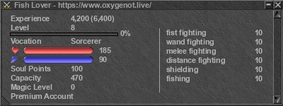 Signature for player Fish Lover