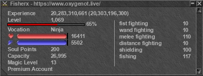 Signature for player Fisherx