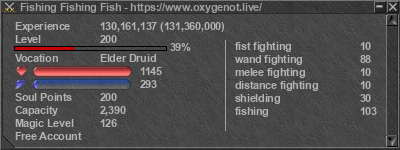 Signature for player Fishing Fishing Fish
