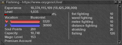 Signature for player Fishinng