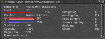 Signature for player Fiskare Esset